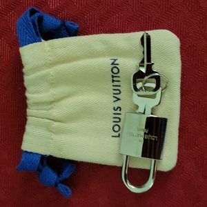 LOUIS VUITTON Key and Padlock